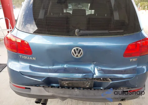 2017 Volkswagen Tiguan 2.0T S from USA, damaged, VIN WVGAV7AX7HW503846